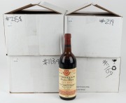 TWO DECADES OF TYRRELL'S: 1976 - Vat 9 Hunter River Dry Red (6 bottles); 1883 - Vat 11 Dry Red (6 bottles); 1985 Vat 9 Dry Red (6 bottles); 1995 Vat 8 Shiraz Cabernet, Hunter Coonawarra (6 bottles). Total: 24 bottles. - 2