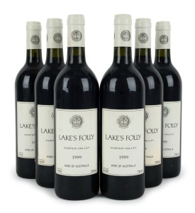 1999 Lake’s Folly Cabernets, Hunter Valley, New South Wales, (6 bottles).
