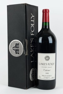 1988 Lake's Folly Cabernet, Hunter Valley, New South Wales, magnum No. 0128, (1500ml) in original box.