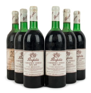 1976 Penfolds Cabernet Shiraz, Bin 389, Barossa Valley, South Australia, 750ml, (6 bottles).