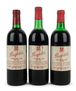 1964 Penfolds Coonawarra Claret (Shiraz), South Australia, (3 bottles).
