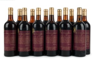 1970 Elliott's Wines Tallawanta Hermitage - Vat 7, Hunter River, New South Wales (12 bottles.)