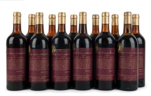 1970 Elliott's Wines Tallawanta Hermitage - Vat 7, Hunter River, New South Wales (12 bottles.)
