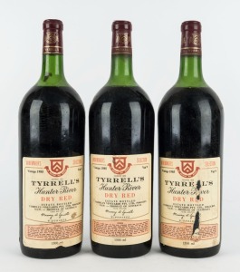 1985 Tyrrell's Hunter River Dry Red - Vat 9 Hunter Valley, New South Wales, 1500ml, (3 Magnums).
