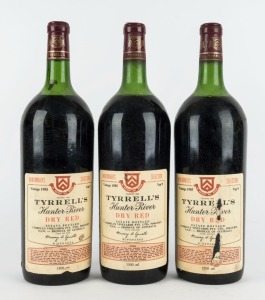 1985 Tyrrell's Hunter River Dry Red - Vat 9 Hunter Valley, New South Wales, 1500ml, (3 Magnums).