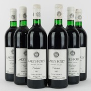 1987 Lake&rsquo;s Folly Cabernet, Hunter Valley, New South Wales, (6 bottles).