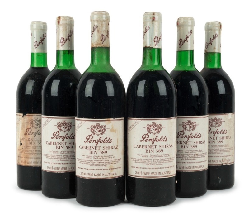 1976 Penfolds Cabernet Shiraz, Bin 389, Barossa Valley, South Australia, 750ml, (6 bottles)