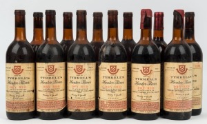1969 Tyrrell's Dry Red - Vat 61 (7 bottles); also Vat 8 (3 bottles) and Vat 9 (1 bottle), Hunter River, New South Wales. Total: 12 bottles.