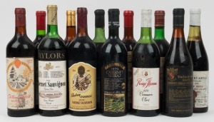 A mixed dozen of 1970s vintages; all red wines. (12 bottles).