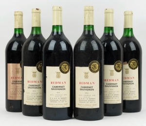 1975 Redman Cabernet Sauvignon, Coonawarra, South Australia, 1500mL. (6 magnums).