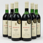 1975 Redman Claret, Coonawarra, South Australia, (6 bottles).