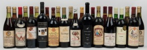 Various Australian red wines including Capel Vale Merlot 1998, Chateau Tahbilk Cabernet Sauvignon 1964, Great Western Claret 1965, a range of Tyrrell's Dry Reds and Pinot Noir, (24 bottles)