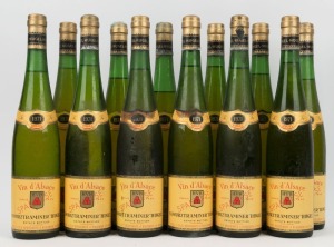 1971 Hugel Spätlese Gewürztraminer, Alsace, FRANCE, (12 bottles).