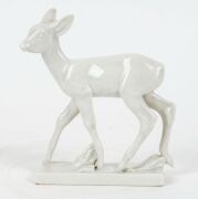 Five assorted German porcelain statues including MEISSEN and ROSENTHAL, 19th and 20th century, (5 items), the largest 21cm high - 2