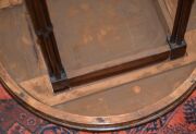 An antique Irish circular occasional table with stunning marquetry top, 19th century - 5