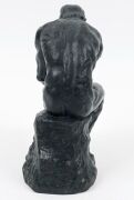 AUGUSTE RODIN (after), The Thinker, cast bronze statue, 20th century, ​​​​​​​20cm high - 4