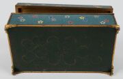 A fine Japanese lacquer inro (incomplete), together with a Japanese cloisonne box (damaged), Meiji Period, (2 items), the box 16cm wide - 6