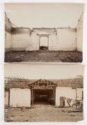 HURRICANE DAMAGE - CHINA: A group of original photographs, circa 1890s, depicting damage to a school, a Customs building, an Episcopalian Mission, a church and various other buildings; partly annotated verso. Mainly approx. 14.5 x 20cm. (25 items). - 6