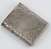 Four antique silver match vestas, 19th and early 20th century, ​​​​​​​the largest 5.5cm high, 92 grams total - 8