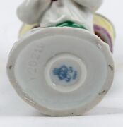VOLKSTEDT "MONKEY BAND" 11 piece German porcelain ensemble, 20th century, blue factory mark to bases, the largest 16cm high - 13