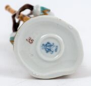 VOLKSTEDT "MONKEY BAND" 11 piece German porcelain ensemble, 20th century, blue factory mark to bases, the largest 16cm high - 14