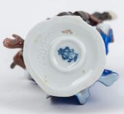 VOLKSTEDT "MONKEY BAND" 11 piece German porcelain ensemble, 20th century, blue factory mark to bases, the largest 16cm high - 15