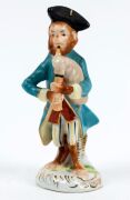 "MONKEY BAND" group of ten assorted German porcelain statues plus a music stand, various factories, predominantly MEISSEN, 19th/20th century, (11 items), ​​​​​​​the largest 15.5cm high - 6