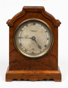 WILLIAM DRUMMOND & Co., MELBOURNE antique table clock in walnut case, made in England, 19th/20th century, 18cm high