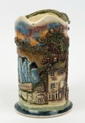 R. MAGSON of Ryde, Sydney, pottery jug, kangaroo stamp to base, 19cm high - 2