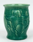 MELROSE WARE green glazed koala vase, stamped "Melrose Ware, Australian", 12.5cm high,  - 2