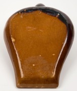 An Australian colonial pottery slipper pan with Rockingham glaze, 19th century, ​​​​​​​38cm long - 3