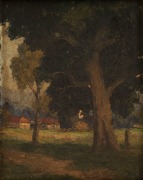 CLAUDE SWINTON DISTON, Selection, Epping, oil on board, signed lower left "C. Swinton, Diston", 25 x 19cm, 41 x 36cm overall