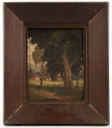 CLAUDE SWINTON DISTON, Selection, Epping, oil on board, signed lower left "C. Swinton, Diston", 25 x 19cm, 41 x 36cm overall - 2