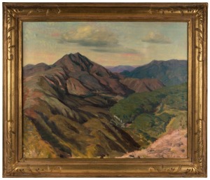 COLVIN LINDSAY SMITH (1917-1968), Mount Feathertop, oil on canvas, signed lower left "Colvin Smith", titled verso, 62 x 75cm, 79 x 92cm overall