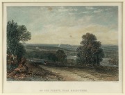 JOHN SKINNER PROUT (1805-1876), I.) Avoca River, Victoria, II.) Jamieson's Valley, III.) The Upper Goulburn, Victoria, IV.) On The Plenty, Near Melbourne, V.) The Dandenong Ranges, Victoria coloured engravings, 15 x 19cm each, 32 x 36cm each overall - 5