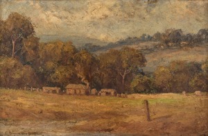 CLAUDE SWINTON DISTON (1859-1940), A Small Selection, oil on board, signed lower left "C. Swinton Diston", 19 x 30cm, 40 x 50cm overall