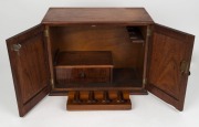 An Australian Blackwood humidor with fitted interior, late 19th century,  30cm high, 38cm wide, 20cm deep - 2