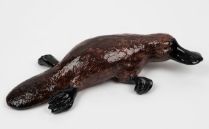 STUDIO AUSTRALIA ceramic platypus, ​​​​​​​38cm long