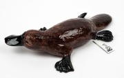 STUDIO AUSTRALIA ceramic platypus, ​​​​​​​38cm long - 2