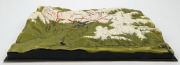 SNOWY HYDRO diorama, moulded and painted plastic, released by Snowy Mountains Authority, ​​​​​​​46 x 36cm  - 2