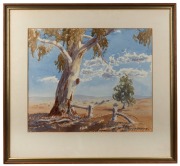 BRENDAN O'KEEFE Australian landscape, watercolour, signed and dated '81 at lower right, 39 x 46cm; framed, overall 60 x 64cm. - 2