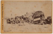 FARMING AND BUILDING four assorted antique photographs, 19th century, the largest sheet size 15 x 20cm - 4