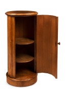 An antique Australian cylindrical pedestal cabinet, huon pine, Tasmanian origin, 19th century, 93cm high, 43cm diameter - 2