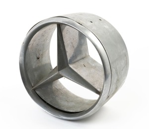 MERCEDES BENZ vintage metal emblem, 21cm diameter