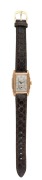 MAXIMUS&nbsp;9ct gold cased Art Deco gent's wristwatch with manual movement, Arabic numerals and subsidiary dial, 2.7cm wide including crown