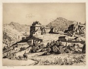 LIONEL ARTHUR LINDSAY (1874 - 1961) Old Antequera, drypoint etching, 1929, signed in the plate and in pencil in the lower margin, from an edition of 100, 22.5 x 30cm image size. - 2