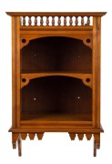 An antique solid huon pine wall cabinet, Tasmanian origin, 19th century, ​​​​​​​77cm high, 47cm wide, 33cm deep