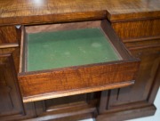 GEORGE THWAITES & SON of Melbourne, stunning Colonial sideboard, made from selected choice cuts of fiddleback blackwood, veneered onto Australian cedar, circa 1855. - 4