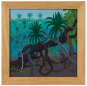 ANNE MARIE GRAHAM (b.1925), Entrance to Rainforest, Queensland, 1999, oil on canvas, signed and dated lower right, 35 x 35cm; framed 42 x 42cm. Provenance: Leonard Joel, The Sunday Art Sale, Melbourne, 28/02/2010, Lot No. 19. - 2