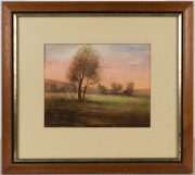 GEOFFREY SPARKS (Australian), (untitled landscapes), two watercolours,  both signed and dated '87, 48 x 53cm each overall - 2